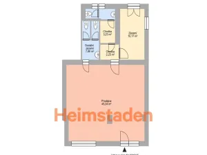 Pronájem obchodního prostoru, Havířov - Město, Na Nábřeží, 69 m2