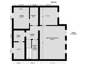 Prodej rodinného domu, Benešov, Hrubínova, 169 m2