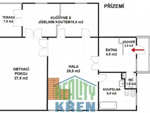 Prodej vily, Praha - Suchdol, Havraní, 246 m2