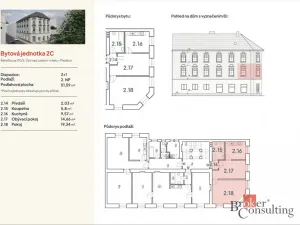 Prodej bytu 2+1, Ústí nad Labem - Předlice, Řeháčkova, 51 m2