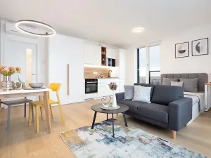 Pronájem bytu 1+kk, Praha - Prosek, Litoměřická, 32 m2