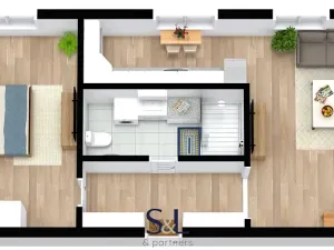 Pronájem bytu 2+1, Česká Lípa, Kozákova, 50 m2