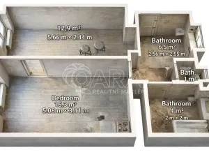 Prodej bytu 2+kk, Praha - Vinohrady, Rejskova, 39 m2