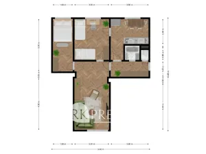 Prodej bytu 3+1, Děčín - Děčín II-Nové Město, Kamenická, 57 m2