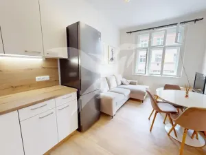 Pronájem bytu 1+1, Praha - Nusle, Nuselská, 42 m2