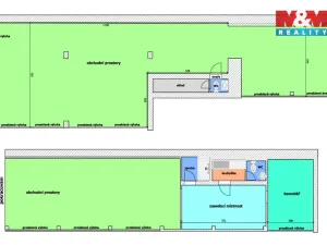 Pronájem kanceláře, Ostrava, Brandlova, 234 m2