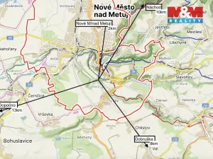 Prodej zahrady, Nové Město nad Metují, 546 m2