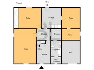 Prodej rodinného domu, Dubňany, U Studánky, 140 m2