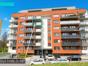 Pronájem bytu 1+kk, Olomouc - Řepčín, Edvarda Beneše, 26 m2