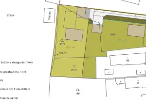 Prodej pozemku pro bydlení, Jeníkovice, 2633 m2