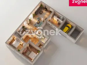 Prodej rodinného domu, Hvozdná, Hlavní, 312 m2