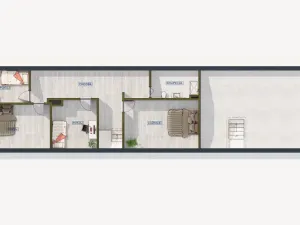 Prodej rodinného domu, Újezdec, 206 m2