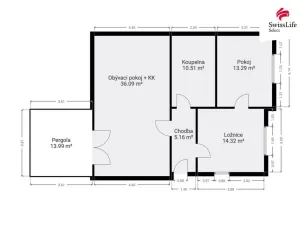 Prodej rodinného domu, Kostomlaty pod Řípem, 79 m2