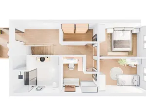 Prodej rodinného domu, Kostomlaty pod Řípem, 79 m2