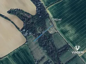 Prodej pole, Traplice, 1392 m2