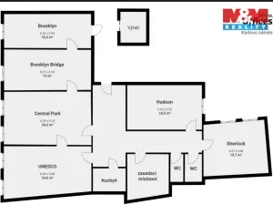 Pronájem obchodního prostoru, Praha - Nové Město, Karlovo náměstí, 26 m2