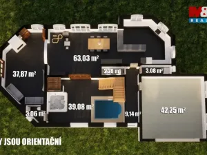 Prodej rodinného domu, Holany - Rybnov, 479 m2