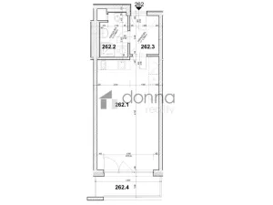 Pronájem bytu 1+kk, Praha, Poděbradská, 35 m2