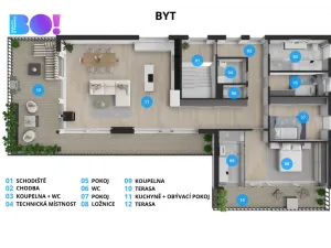 Prodej bytu 4+kk, Čeladná, 153 m2
