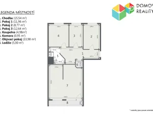 Prodej bytu 4+kk, Jince, Zborovská, 85 m2