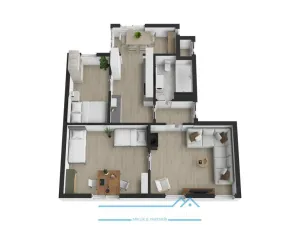 Pronájem bytu 3+1, Znojmo, Krátká, 72 m2