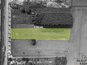 Prodej komerčního pozemku, Grygov, 3166 m2
