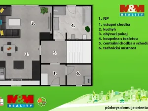 Prodej rodinného domu, Horní Ředice, 134 m2