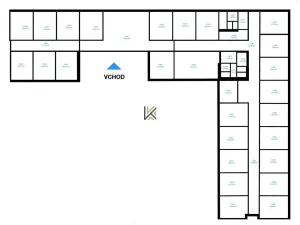 Pronájem kanceláře, Praha, Na Pankráci, 756 m2