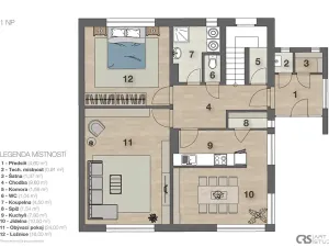 Pronájem rodinného domu, Hajany, 158 m2