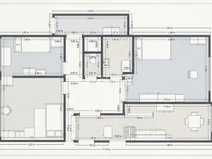 Prodej bytu 4+1, Praha - Troja, Hnězdenská, 83 m2