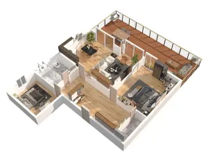 Prodej bytu 3+kk, Liberec, Na Perštýně, 74 m2