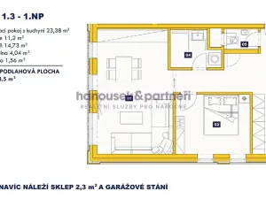 Prodej bytu 2+kk, Vrchlabí, Pražská, 58 m2