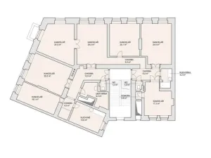 Pronájem kanceláře, Praha - Nové Město, Na struze, 212 m2