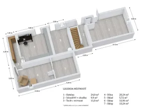 Prodej vícegeneračního domu, Brodek u Konice, 280 m2