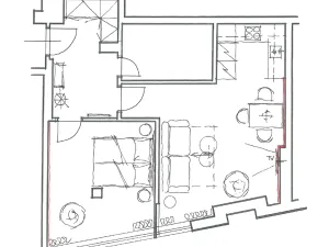 Pronájem bytu 2+kk, Brno, Kobližná, 57 m2