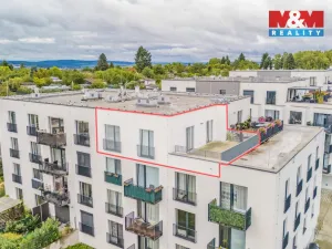 Pronájem bytu 3+kk, Plzeň - Doubravka, V Zahrádkách, 57 m2