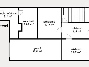Prodej ubytování, Most, 312 m2