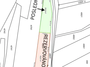 Prodej zahrady, Vyškov, 558 m2