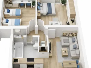 Prodej bytu 3+kk, Hrochův Týnec, Sídliště, 55 m2