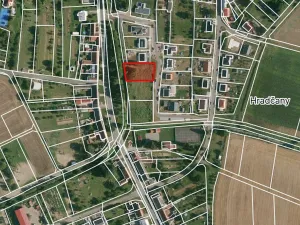 Prodej pozemku, Hradčany, 1299 m2