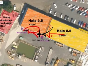 Pronájem výrobních prostor, Roudnice nad Labem, Kratochvílova, 1256 m2