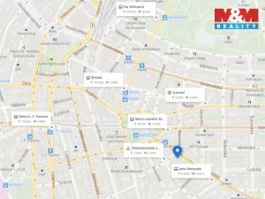 Pronájem obchodního prostoru, Praha - Vinohrady, Francouzská, 12 m2