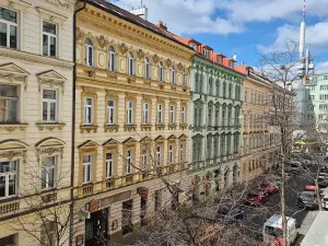 Pronájem bytu 1+1, Praha - Vinohrady, Perunova, 40 m2