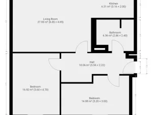 Pronájem bytu 3+kk, Praha - Královice, Ke Tvrzi, 89 m2