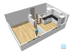 Pronájem bytu 1+1, Plzeň - Východní Předměstí, Kyjevská, 30 m2