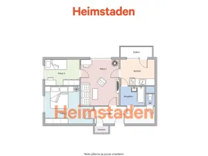 Pronájem bytu 3+1, Havířov - Podlesí, Kosmonautů, 64 m2