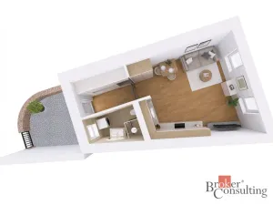 Prodej bytu 1+kk, Dubné, 34 m2