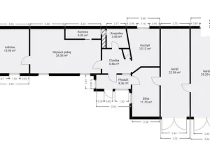 Prodej rodinného domu, Mělník, Klidná, 124 m2