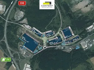 Pronájem výrobních prostor, Ústí nad Labem - Všebořice, Podhoří, 6179 m2