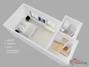 Prodej bytu 1+kk, Rokytnice nad Jizerou - Dolní Rokytnice, 25 m2